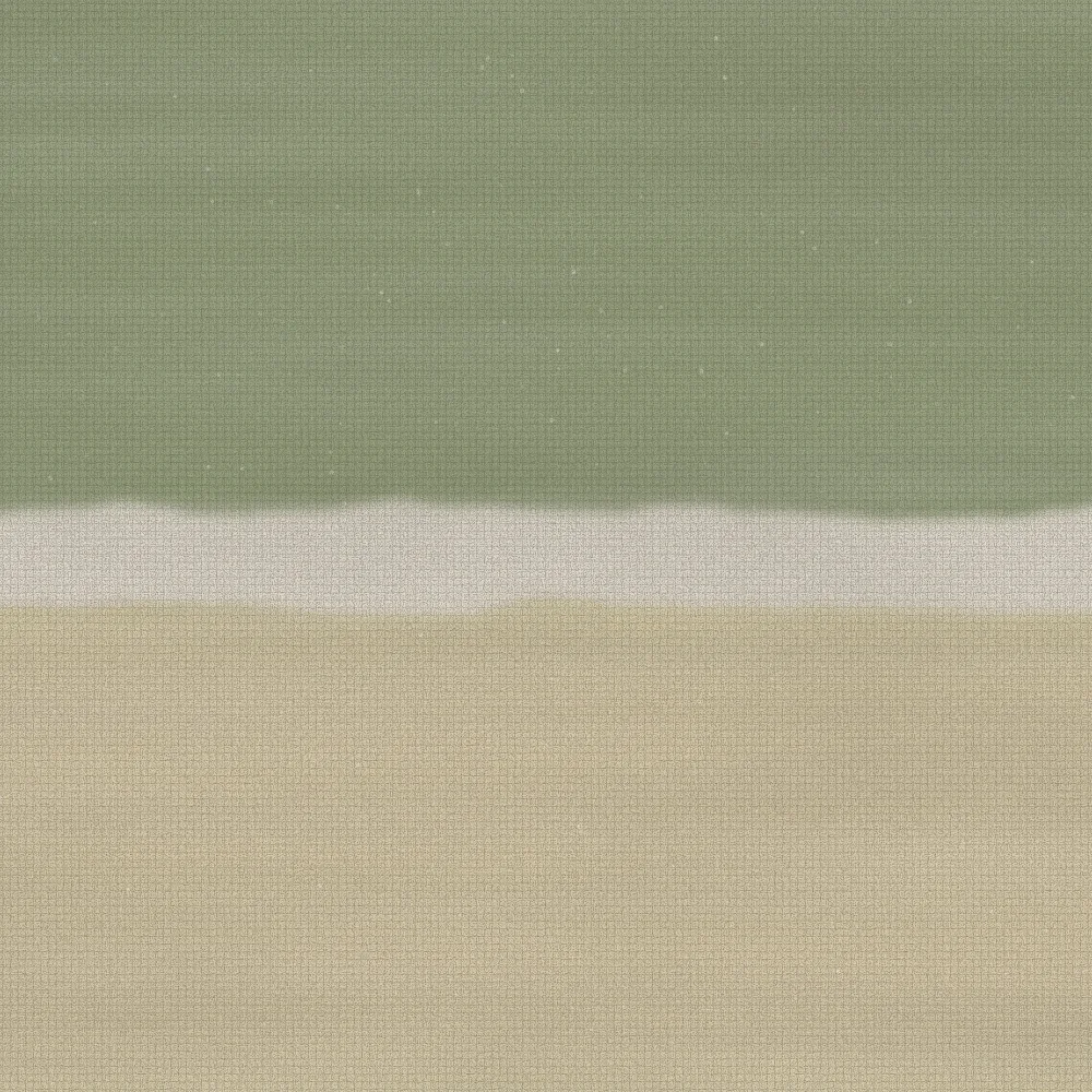 Close-up of the sage field showing marble dust grain.